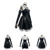 Stylish Misa Amane Death Note Anime Cosplay Black Dress For Halloween And Parties