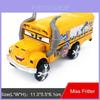 Mașinuță de Jucărie Galben Vibrant Miss Fritter Diecast Pentru Copii Ideală Pentru Cadouri de Sărbători