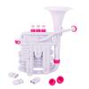 NUVO Plastic Wind Instrument BbC Key jHorn WhitePink N610JHWPK [with Exclusive Semi-hard Case]