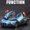 1/32 Scale Bugatti Tourbillon V16 Supercar Alloy Metal Diecast Model Car Children's Toys Mini GT Collection Hobbies Birthday Gifts Boy