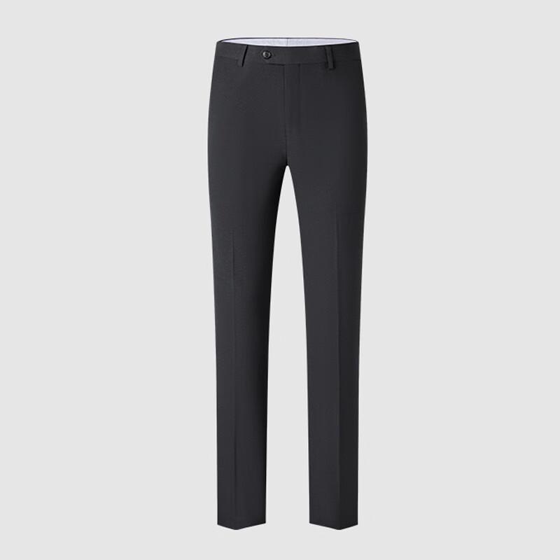 Men's Straight Fit Business Casual Trousers