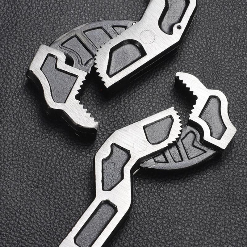 Rustproof Double Head Auto Locking Adjustable Wrench for Reliable Performances in Damp Industrial and Outdoor Applications