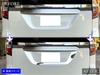 BRIGHTZ Finish Stainless Steel Plated Rear License Plate Undermold for Serena C27 C27 GC27 GFC27 GFNC27 GNC27 HC27 HFC27 C27 Ultra-Mirror