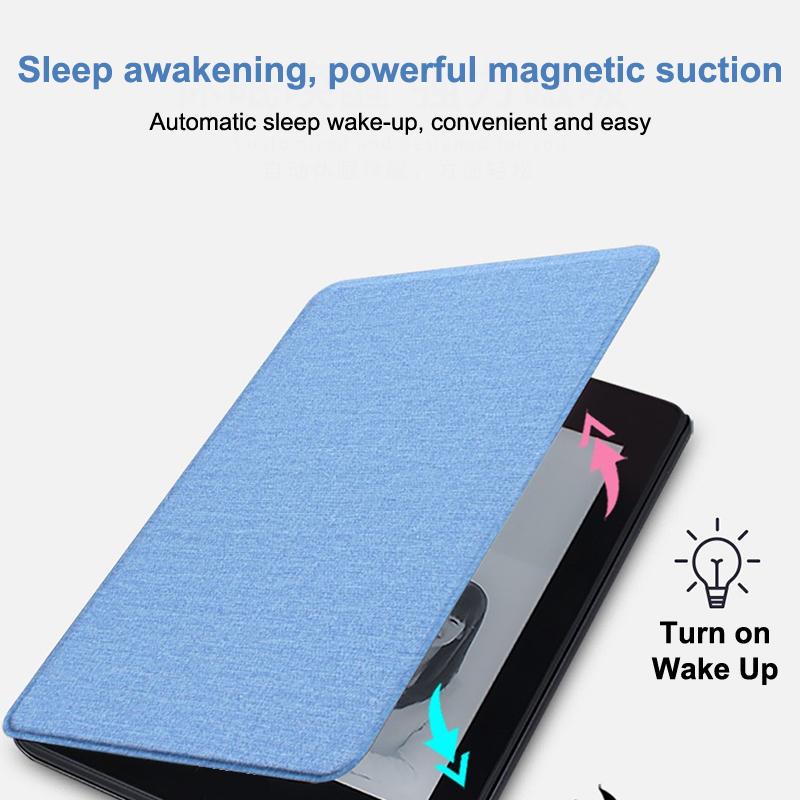Handle Case For Kindle Paperwhite 12Th Generation 2024 Case 7 Inch E-Reader Protective Cover Hand Strap Auto Sleep Shell Pouch