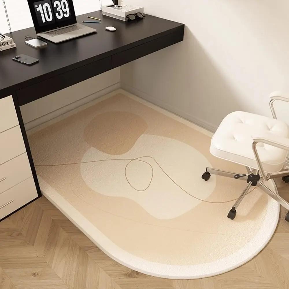 Luxury-Style Minimalist Arched Carpet - Durable For Bookshelves, Office Floor Mats, Chair Protection Pads - Home Decor