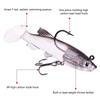 T-Tail Soft Bait Package Lead Bait Fake Bait Set 7.5Cm/12G Fishing Cocked Mouth Bass Bionic Double Hook Road Sub-Bait
