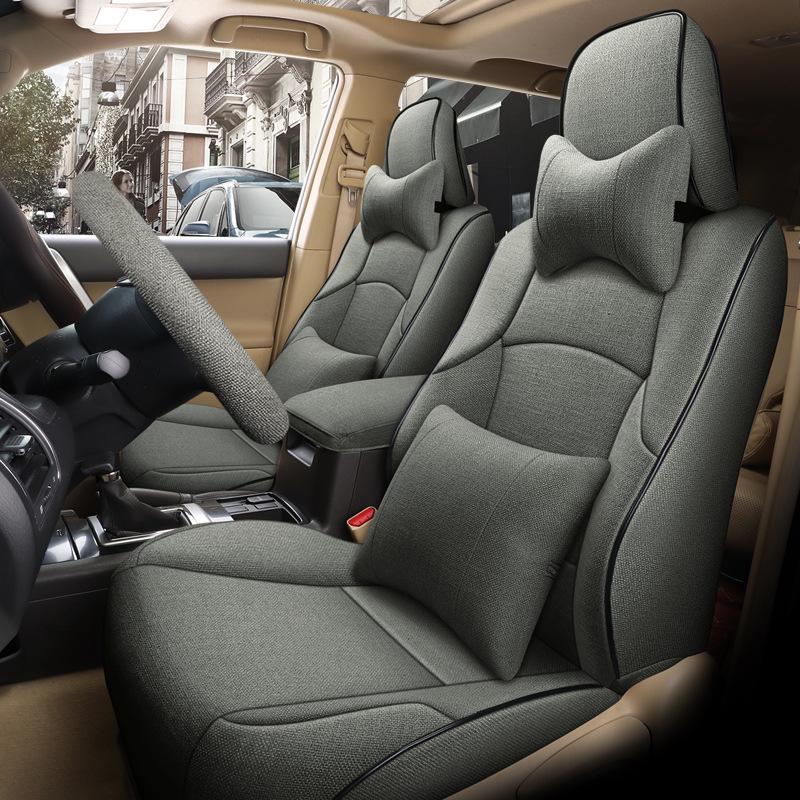 Prado 2700/4000 All-Season Linen Car Seat Cover Cushions