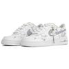 Nike Air Force 1 Coverage Impact Resistance Low top Skateboard Shoes Unisex White Gray CW2288-111(Team113-S-BOX)