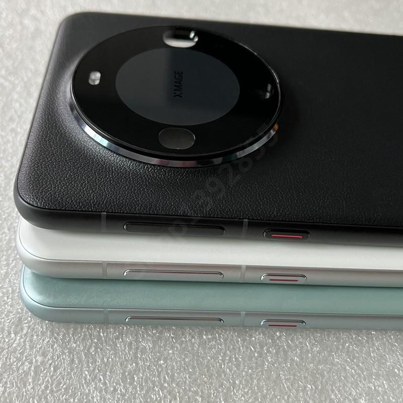 Nouvelle Coque Arrière Pour HW Mate 60 Pro Cadre Avant + Cache Batterie Arrière + Cadre Caméra + Cache Flash Avec Boutons Latéraux