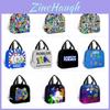 Portable And Foldable Rainbow Friends Lunch Bag Cartoon Style Thermal Picnic Bag