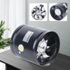 Axial Pipe Metal Blower Bathroom Fan Channel Pipe Fan 500m³/h Channel Duct Extractor Insert Exhaust Fan
