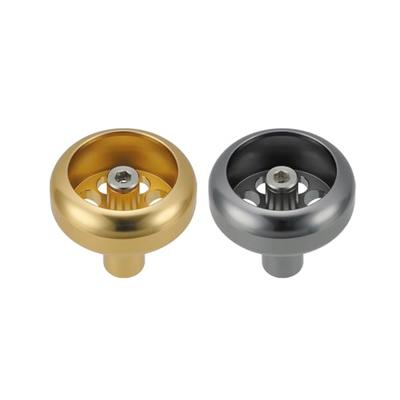 Tsuri Musha Kraftradkurbelknauf Typ S S196 Gunmetal