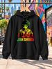 Jah Shaka Reggae Music Icon Portrait Graphic Red Yellow Green Rasta Color Palette And Bold Name Lettering Vintage Style Unisex Hoodie