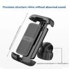 Bike Phone Holder 360° View Universal Bicycle Phone Mount for 4.7-7 Inch Mobile Phone Stand Shockproof Bracket GPS Clip