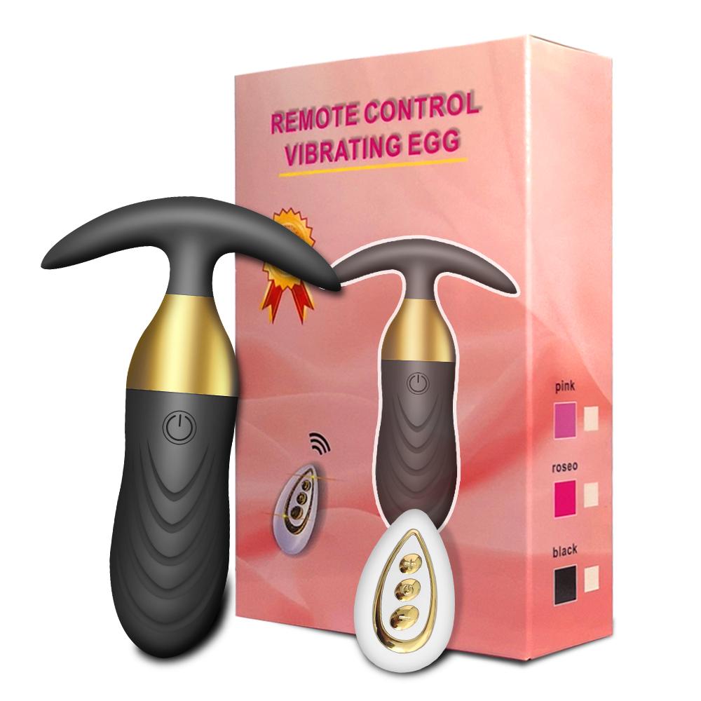 Anal Plug Vibrator Sex Toy Butt Plug Prostate Massager Wireless Remote Control Adult Goods