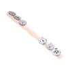 Orff Wooden Hand 3/6 Bell Portable Percussion Instrument For Music Enthusiast Baby Wooden Rattle Kids Educational Toys