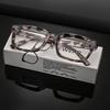 5PCS Multi-color Oversized Square Reading Glasses Men Women Large Frame Fashion Presbyopia Eyeglasses Diopter +1.0~+3.0