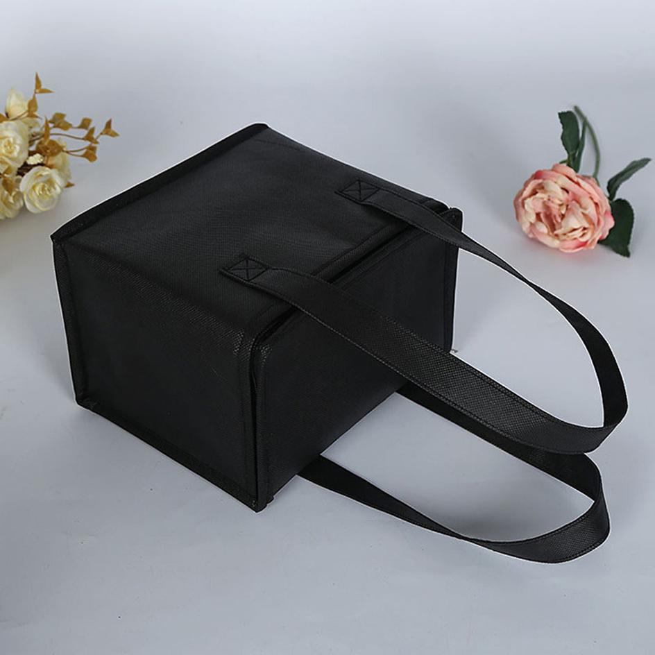 Non Woven Oxford Cloth Insulation Bag, Aluminum Foil Fresh-Keeping Takeaway Bag, Special For Milk Tea Cake, Ice Bag Compatible Insulation Bag