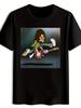 T-shirt Retro Rock Band Graphic - Short Sleeve