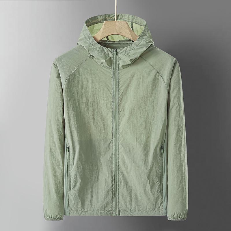 

Men s UPF 50+ Nylon Anti-UV Breathable Sun Protection Jacket 5XL