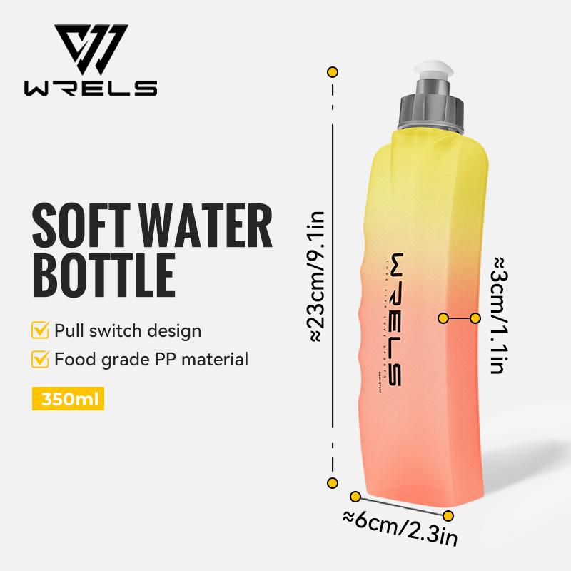 Wrels Outdoor Camping Waist Water Bottle Curved Sports Water Bottle Bpa-free For Running Cycling Travel Convenient Water Bottle