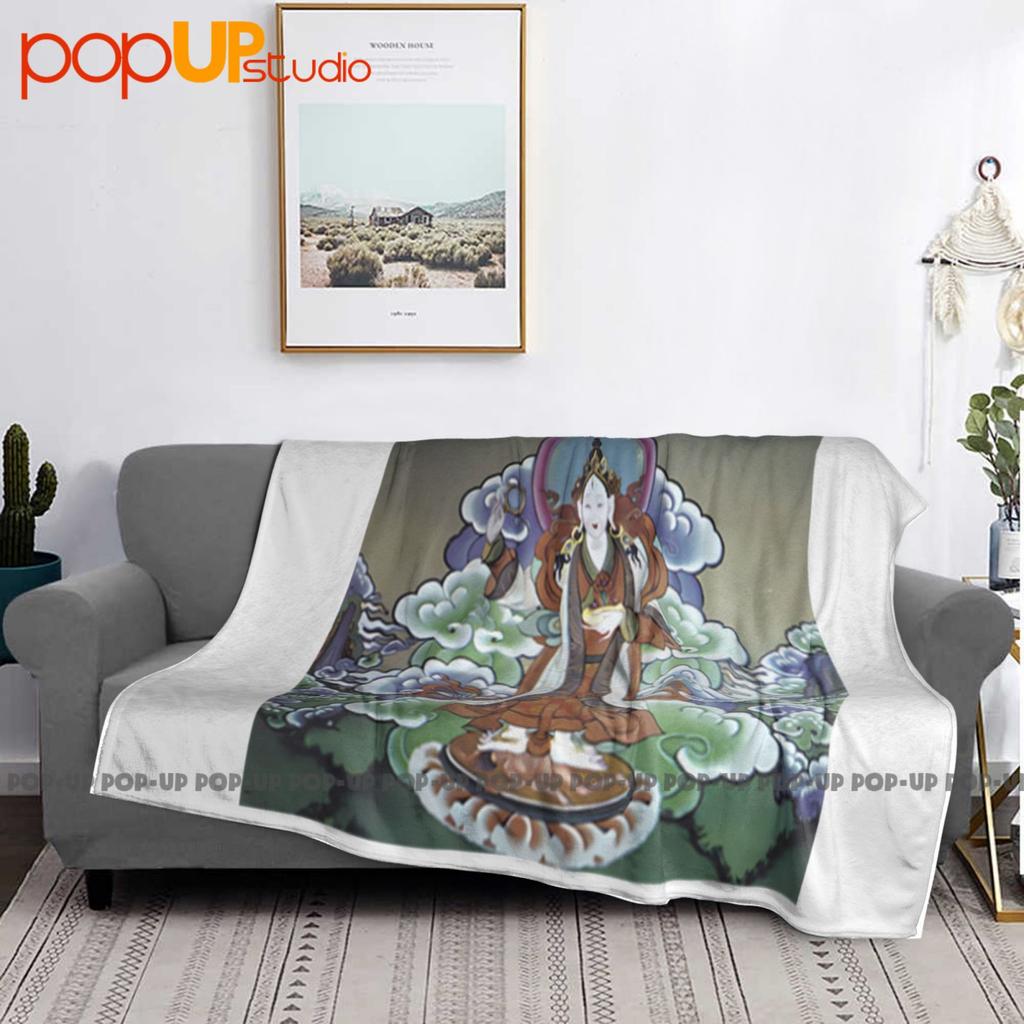 Achi Chokyi Drolma Dharma-Schutzgottheit Dharmapala Buddha Ultraweiche Decke Steppdecke Winter Sofaüberwurf Bettüberwürfe