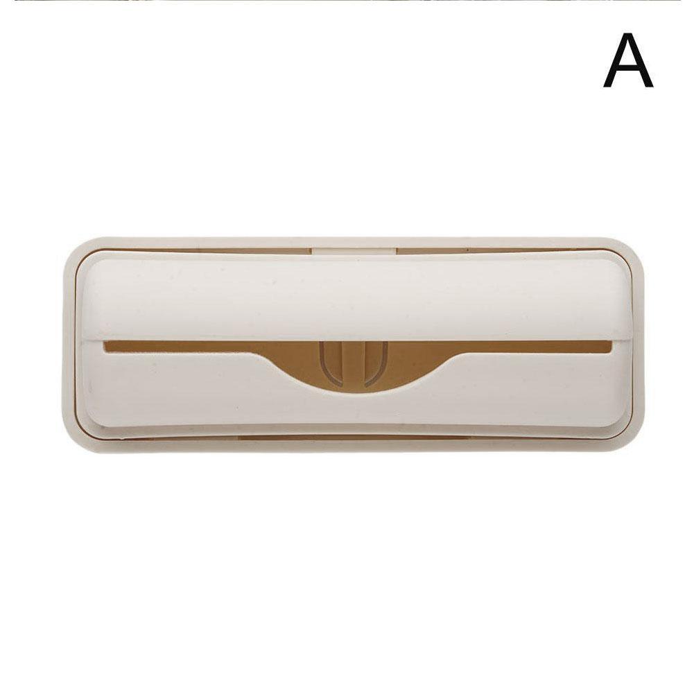 1PC Wall Mounted Trash Bags Holder Garbage Bag Storage Box Organizer Kitchen Plastic Bags Dispenser Bathroom Organization