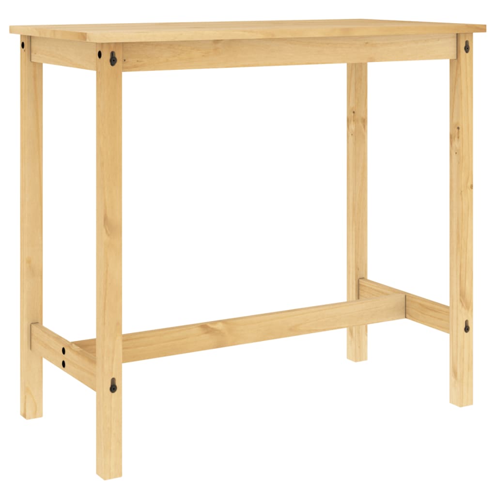 3 Piece Bar Set Solid Pine Wood