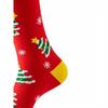 Unisex Christmas Pattern Cotton Long Socks for Men and Women, Trendy