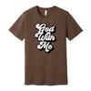 Christian Unisex T Shirt God With Me Graphic Print for Believers and Faithful Ev