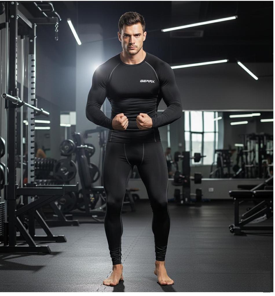 Trockener Motorrad-Basisschicht Radfahren Fitnessstudio Fitness Kompressions-Unteranzug Rash Guard