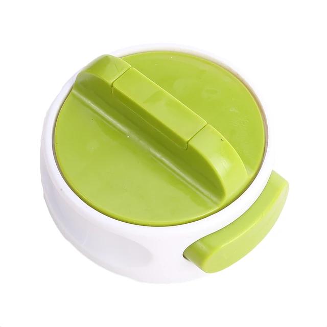 

Portable Manual Can Opener Beer Can Stainless Steel Small Kitchen Tool Lid Opener Corkscrew Can Opener Easy to Twist Safe зелёный