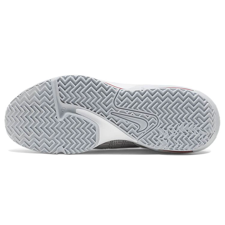 Nike LeBron Witness 6 EP Pure Platinum Men Sneakers Grey University-Red White DC8994-003
