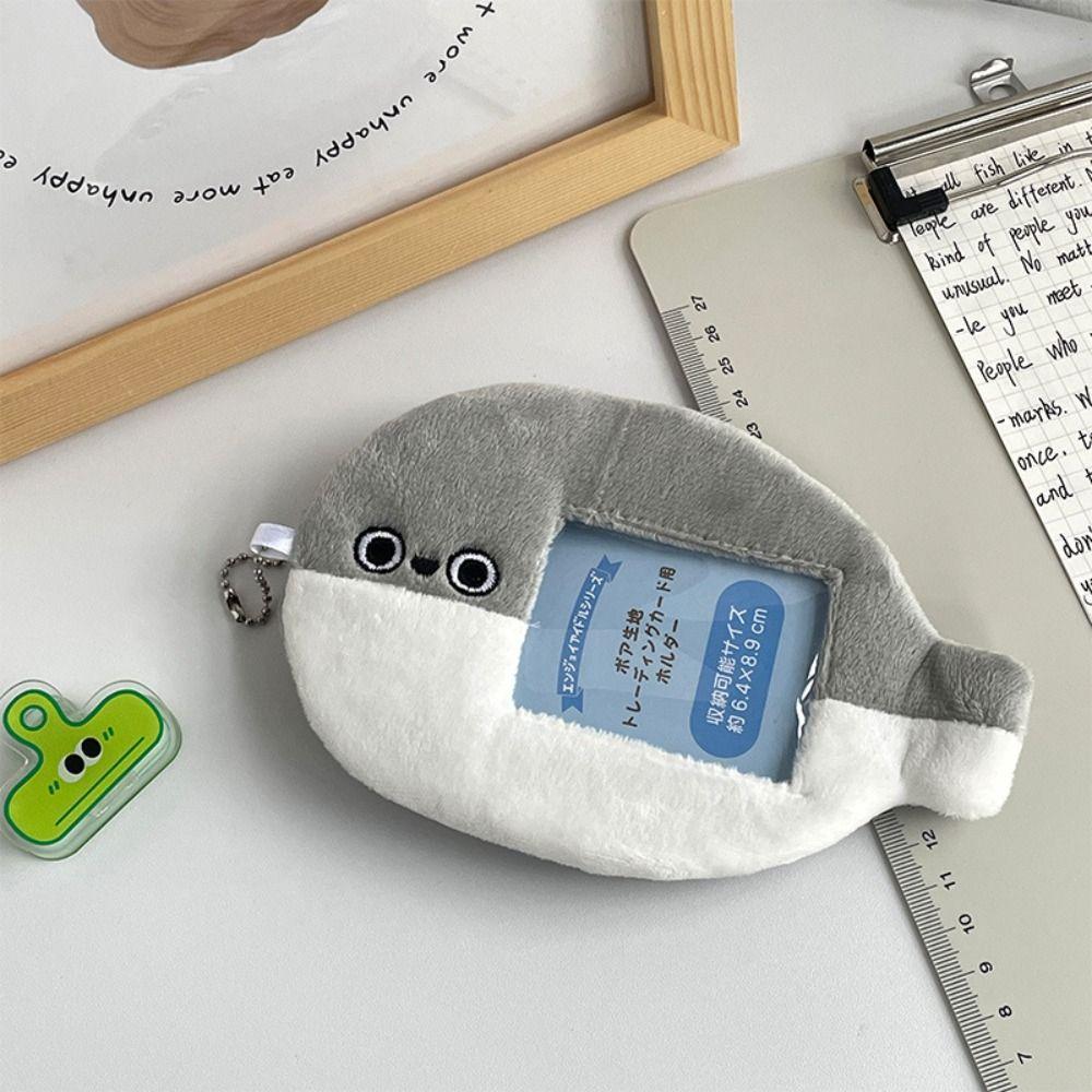 Soft-shelled Turtle Crocodile Photocard Holder Cartoon Bus Card Holder Outdoor Soft-shelled Turtle