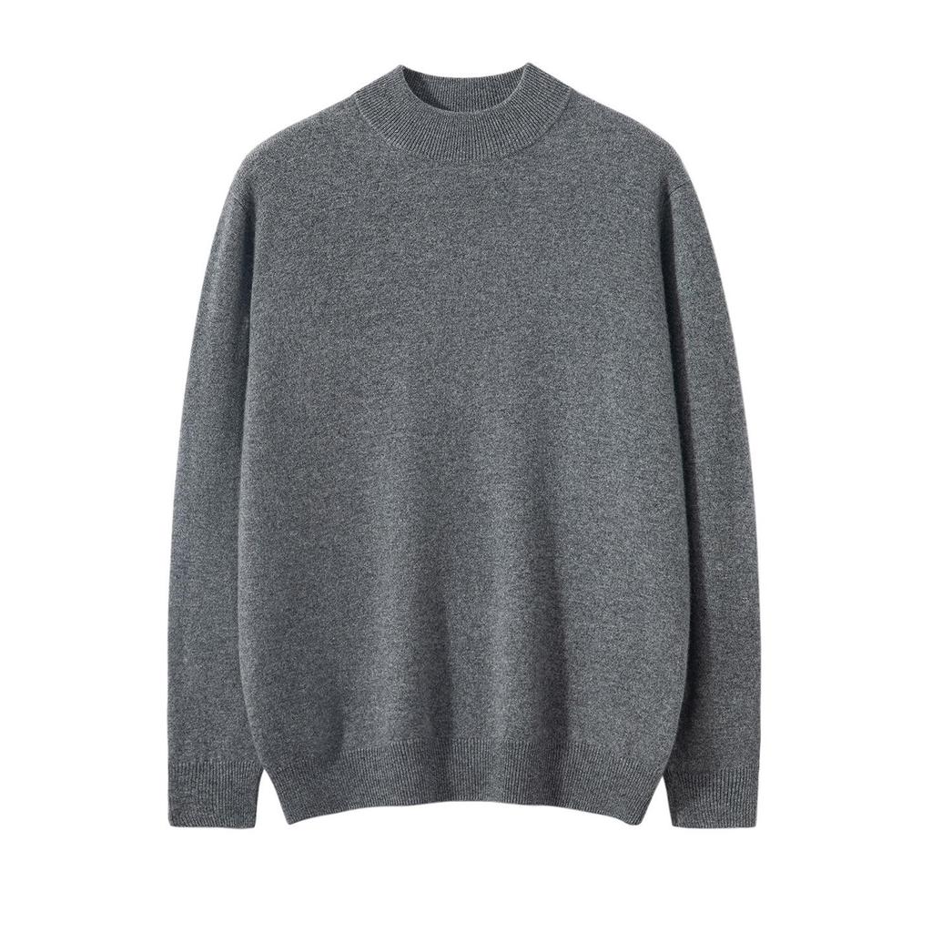 Men's Versatile High Neck Pure Cashmere Sweater - New Autumn Winter Arrival