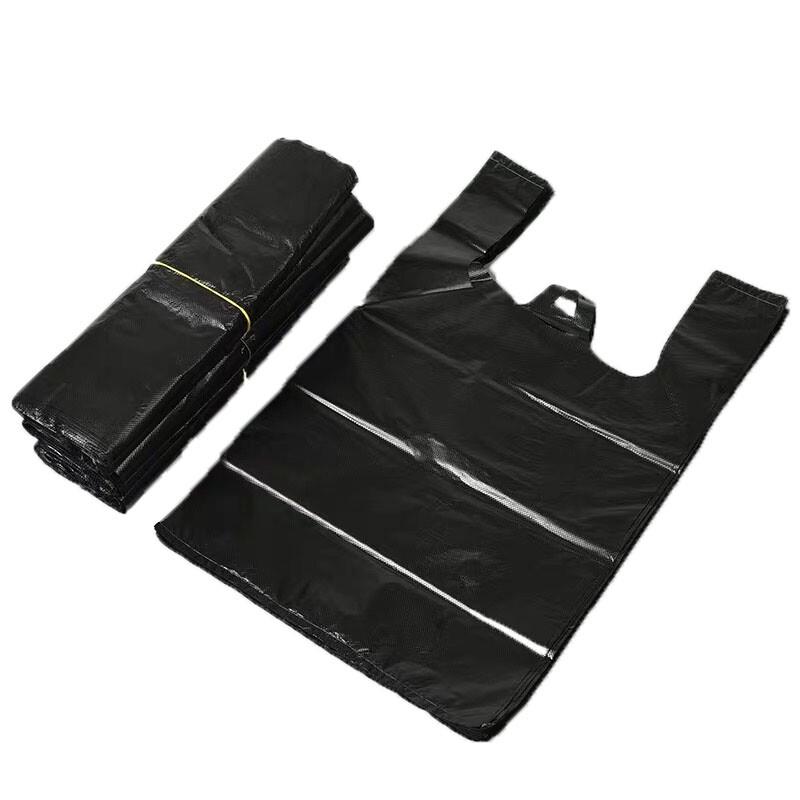Vivian Vest-Style Black Heavy Duty Garbage Bags