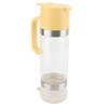 Honey Dispenser 350ml Clear Glass Syrup Dispenser with Handle Prevent Dripping Honey Container for Coffee Shops Restaurants Home