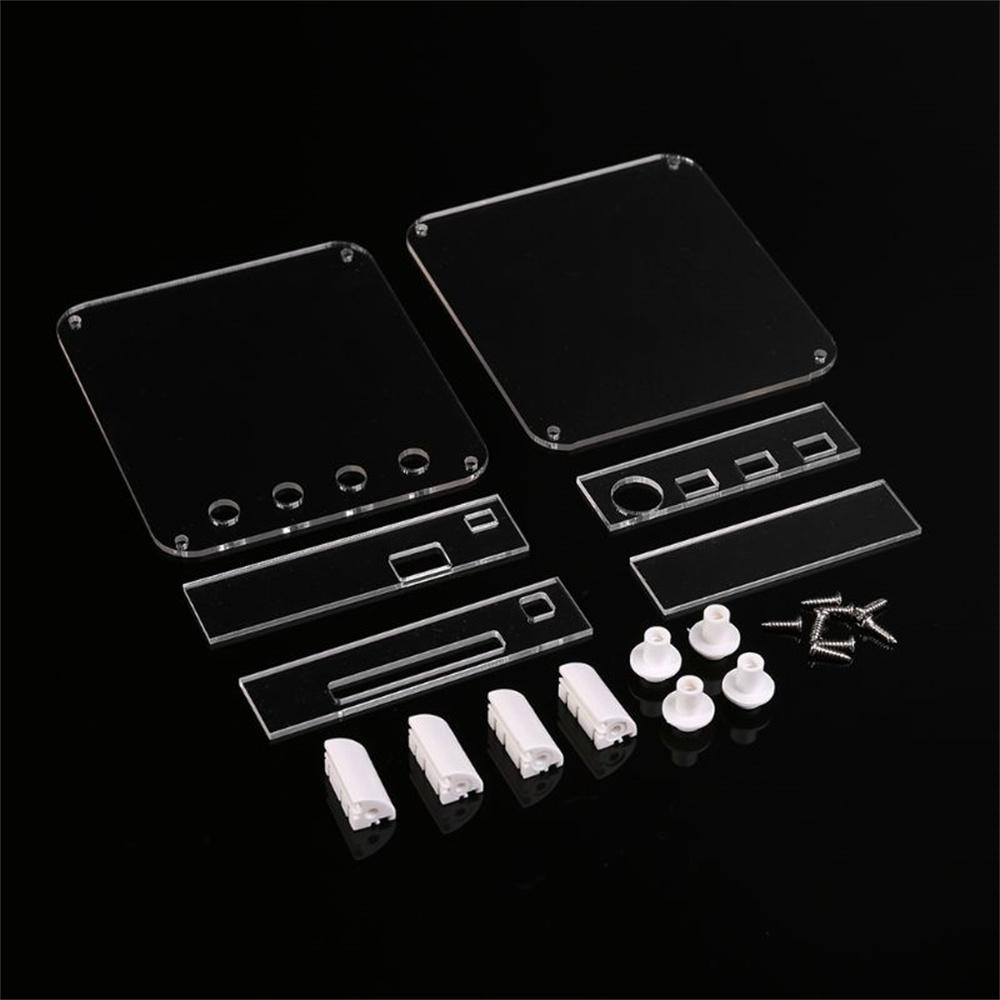 Digital Oscilloscope Kit DIY Learning Pocket-size DSO138mini Upgrade with Acrylic Protection Case