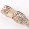 Lace Linen Roll Lace Hemp Rope Glass Bottle Decorative Rope Handmade Diy Material Weaving Wide Flat Hemp Weaving