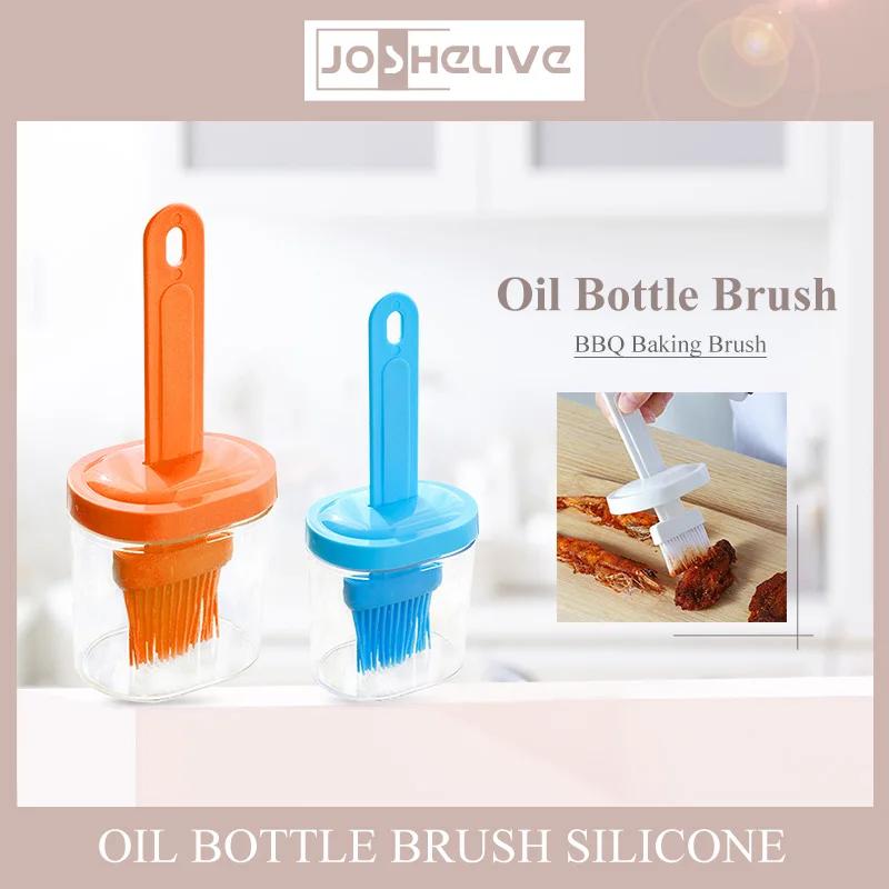 2 Piece Grill Brush Japanese Oil Brush High Temperature Resistant Cuisine Kitchen Household Baking With Bottle Brush