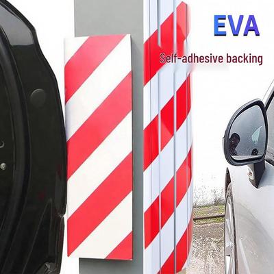 Protector de colț reflectorizant din EVA: Autocolant de Avertizare Ușă Anti-Coliziune Auto & Barieră Parcare.