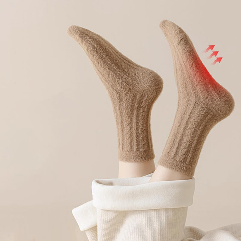 

Haruyang Women s Winter Thermal Socks Velvet Fur 6-Set 6 sets of 1 color each