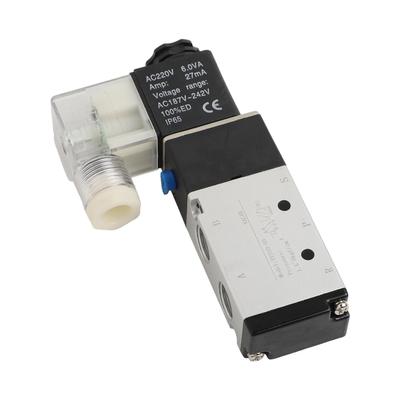 Magnetventil Modell 4V210-08 5/2-Wege 2-Positionen 1/4 BSPT AC 220V Für Luftsteuerung in kleinen bis mittelgroßen pneumatischen Geräten