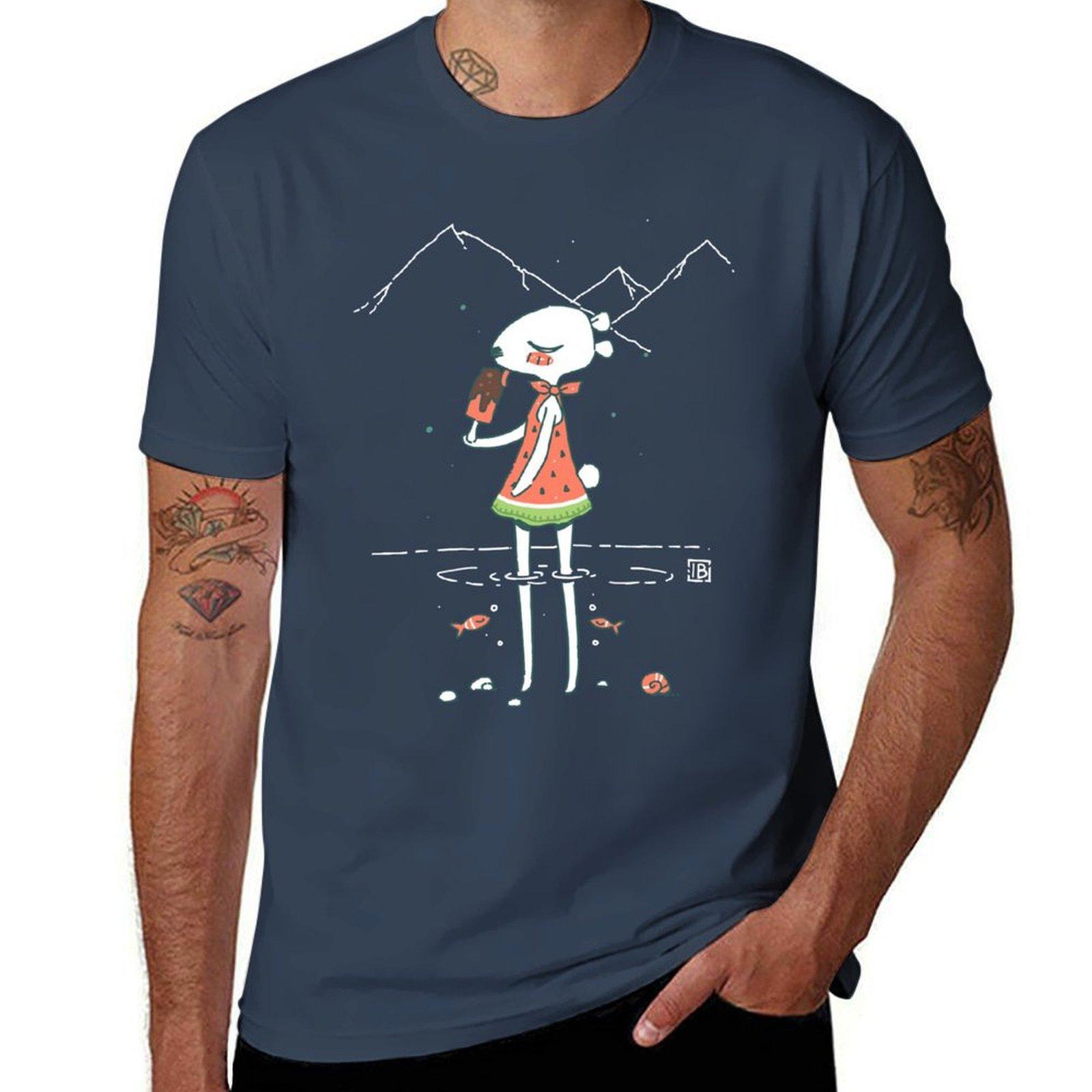 Summer Bear T-Shirt t shirt man plain t shirt for man T-Shirt S