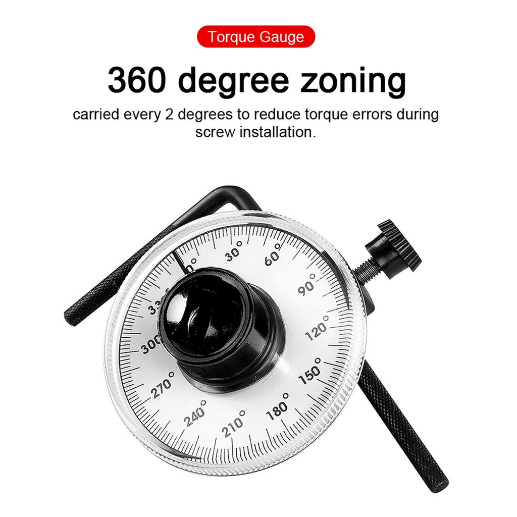 1 2 Angle  Gauges High Hardness Long Handle  Wrench  Meter Wrench  Measuring Tool Car Maintenance and Repairing