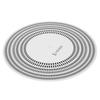 LP Music Enjoyment Adjustment Tool Disc Record Player Calibration Disc Record Adjustment Tool Stroboscope for Record Players - Black/White/1 - - -