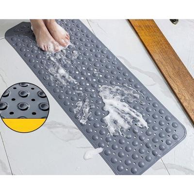 Bathroom Non-Slip Mat with Suction Cups Massage Shower Mat for Home Hotel Toilet Bathtub Shower Room Safety Floor Mat