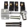 American Quick Change Integrated Lathe and Tool Post for Repairing Lathe Rods and Turning Billiard Cues