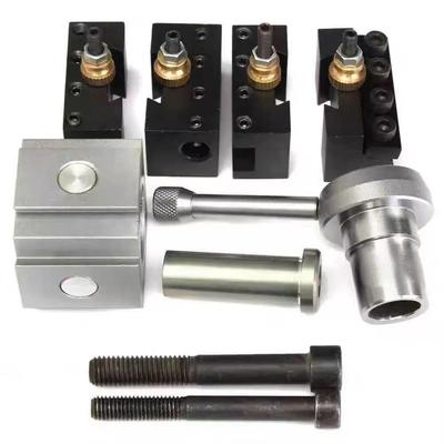 American Quick Change Integrated Lathe and Tool Post for Repairing Lathe Rods and Turning Billiard Cues