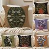 Vintage vase print Cushion Cover Pillowcase Antidustmite living Room Sofa Decor Cushion Room